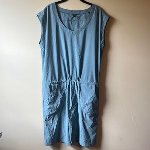 Prana Athleisure Dress, Size L, Blue